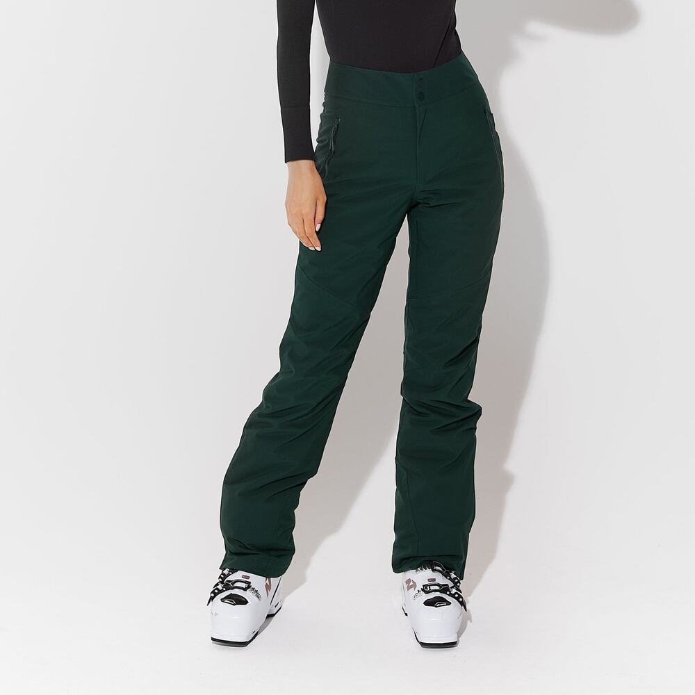 Halfdays Alessandra Insulated Ski Pants Alpine Green - M